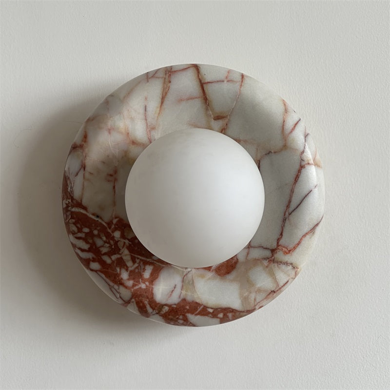 Hako Indoor Wall Lamp in Marble