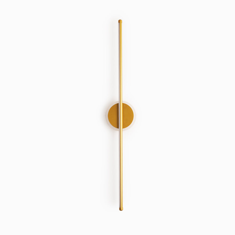 Vesso Modern Round/Square Wall Sconce Black/Gold. Bathroom
