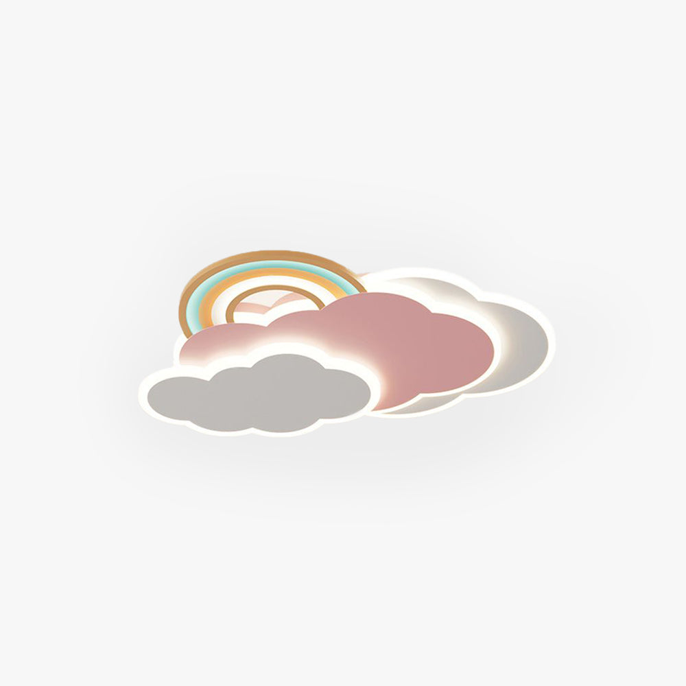 Arisha Modern Design LED Ceiling Light Cloud Metal Acrylic Children's Room Bedroom Living Room