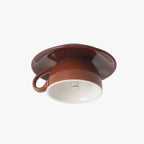 Valentina Modern Ceiling Light, Blue/Pink/Yellow, Coffee Cups, Ceramic, Bedroom