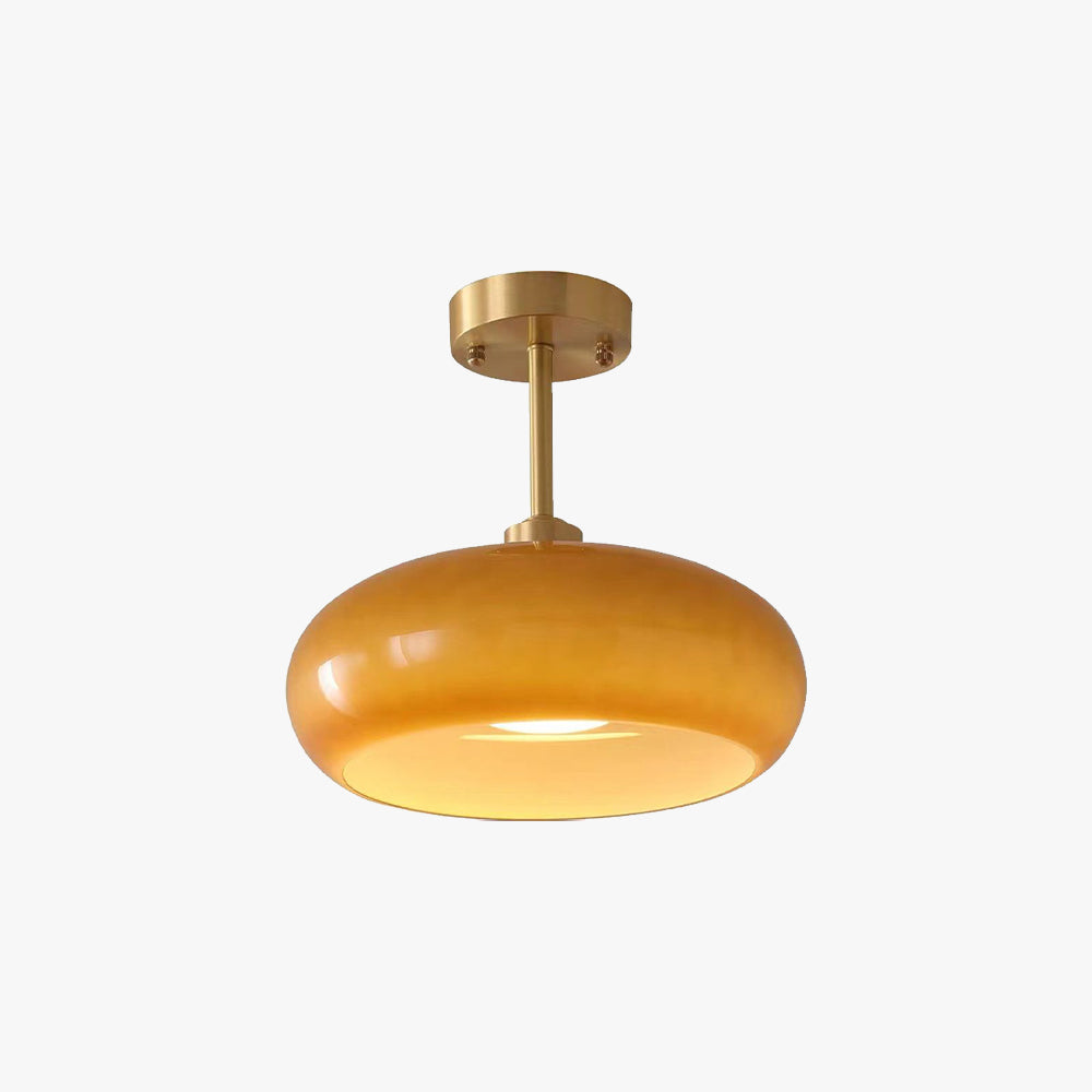 Charlotte Glass Flush Mount Ceiling Light