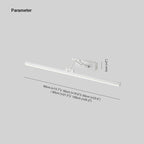 Arisha Minimalist LED Wall Light Metal Acrylic Bedroom Living Room
