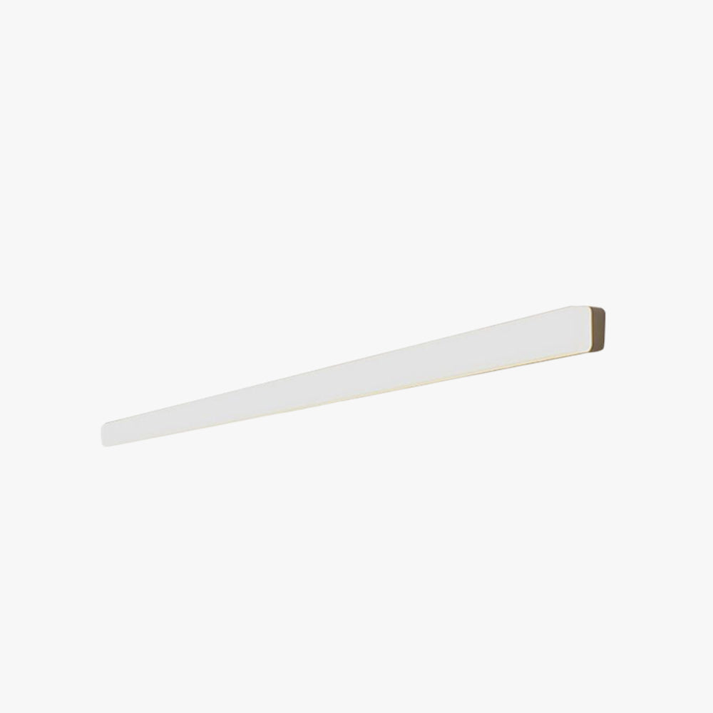 Arisha Simple White Bar Mirror Front Vanity Wall Lamp