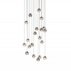 Ball Crystal Pendant Light