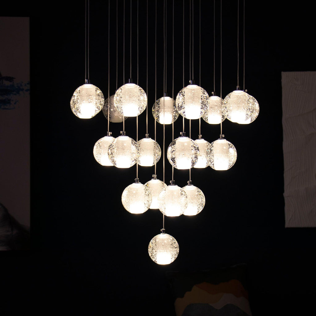 Ball Crystal Pendant Light