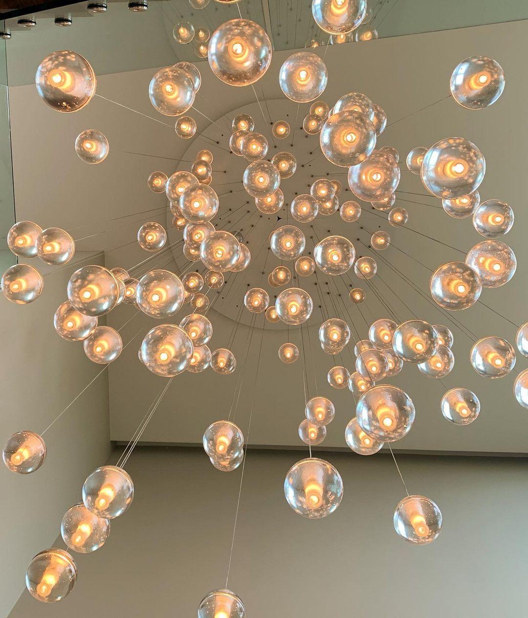 Ball Crystal Pendant Light