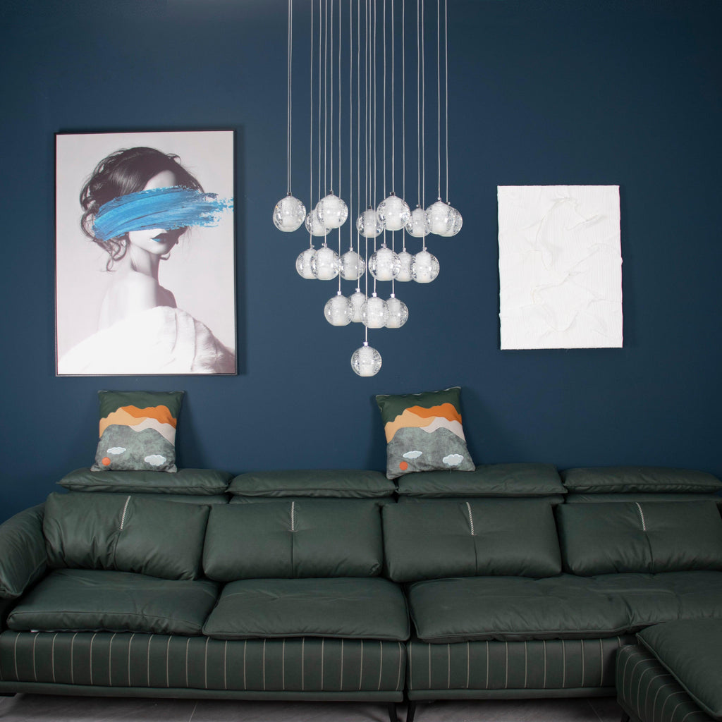 Ball Crystal Pendant Light