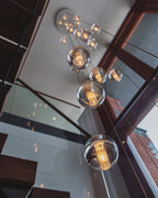 Ball Crystal Pendant Light