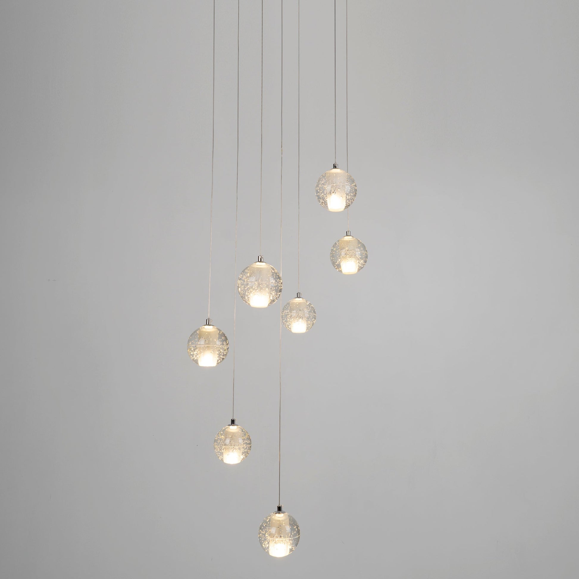 Ball Crystal Pendant Light