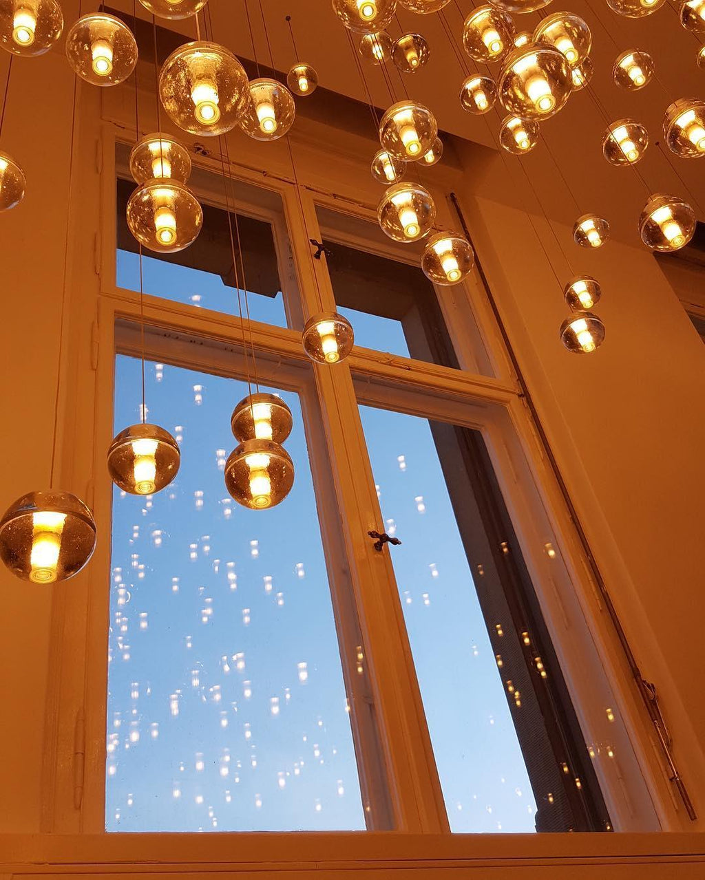 Ball Crystal Pendant Light