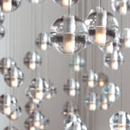 Ball Crystal Pendant Light