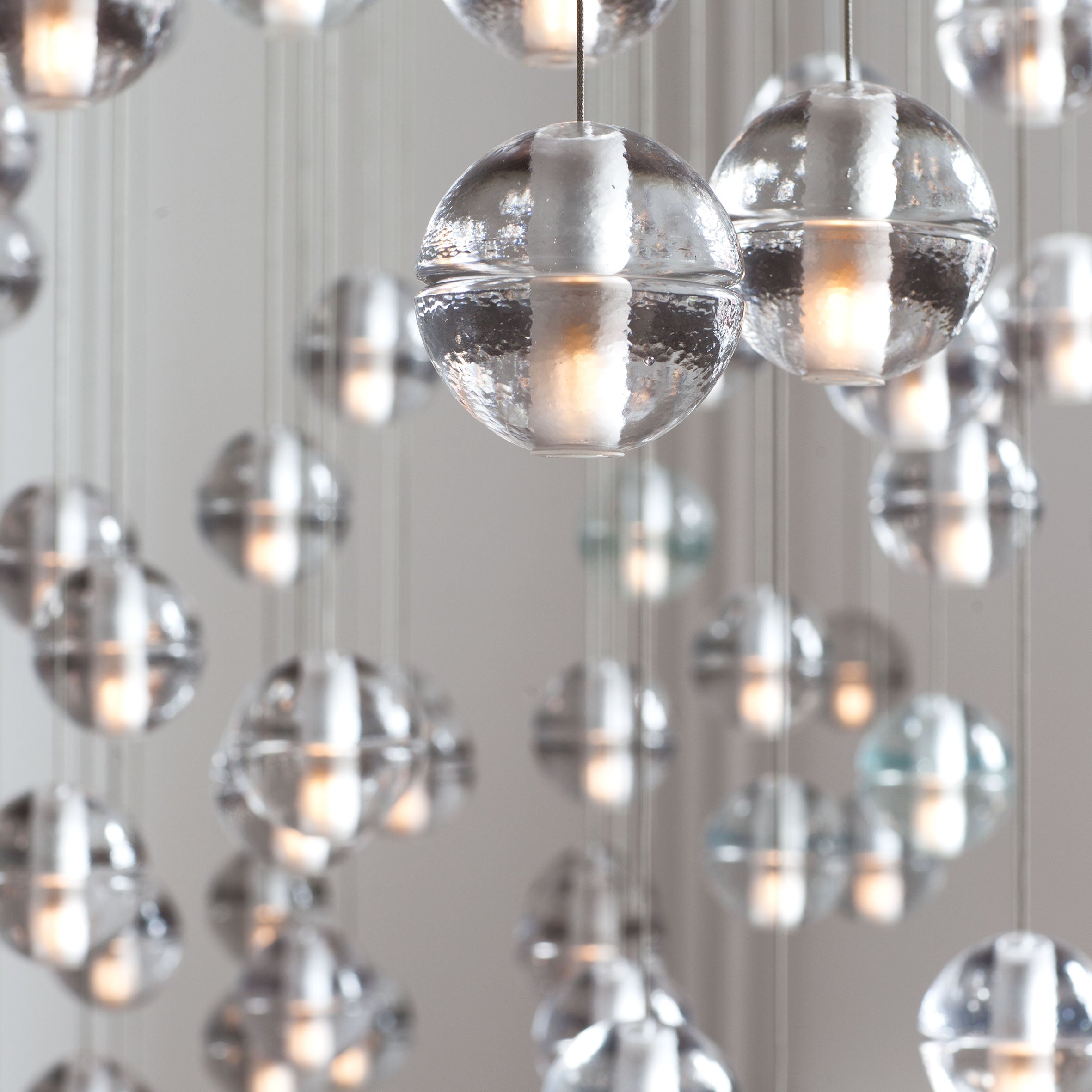 Ball Crystal Pendant Light