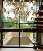 Ball Crystal Pendant Light