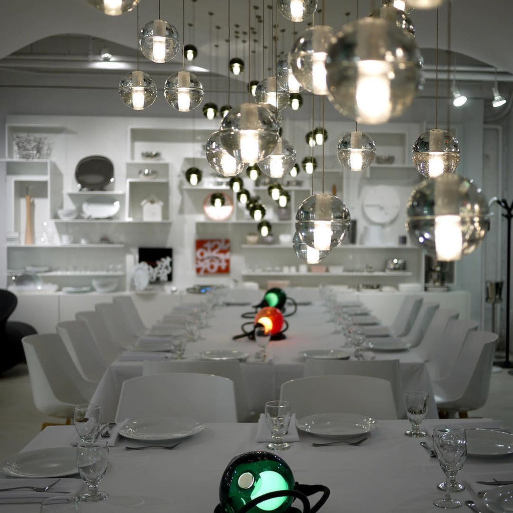 Ball Crystal Pendant Light