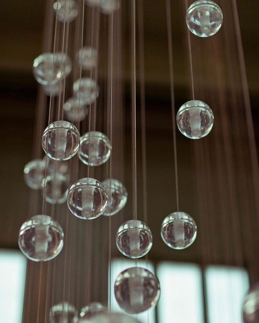 Ball Crystal Pendant Light