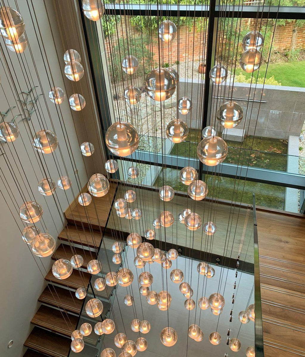 Ball Crystal Pendant Light