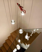 Ball Crystal Pendant Light