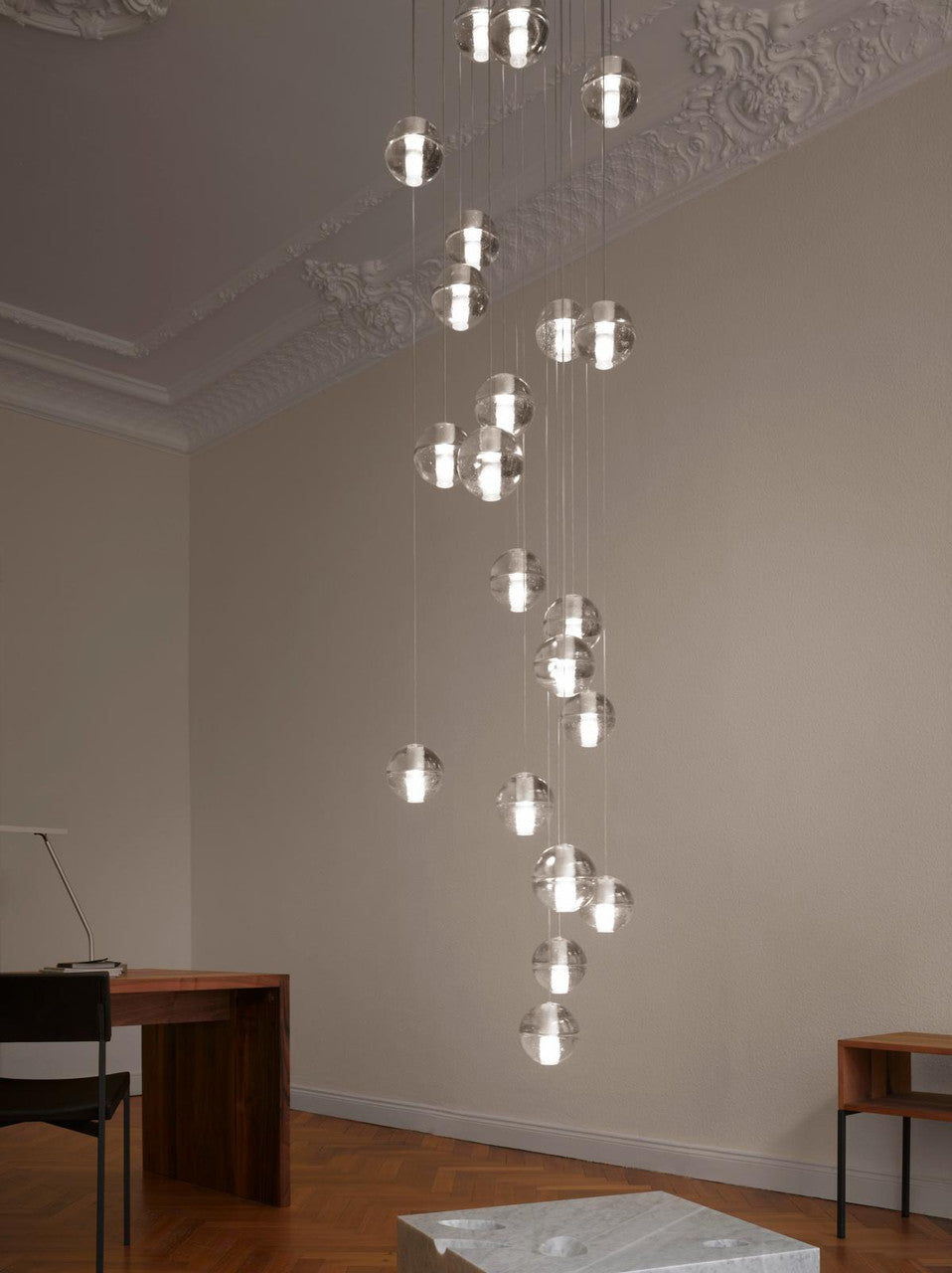 Ball Crystal Pendant Light