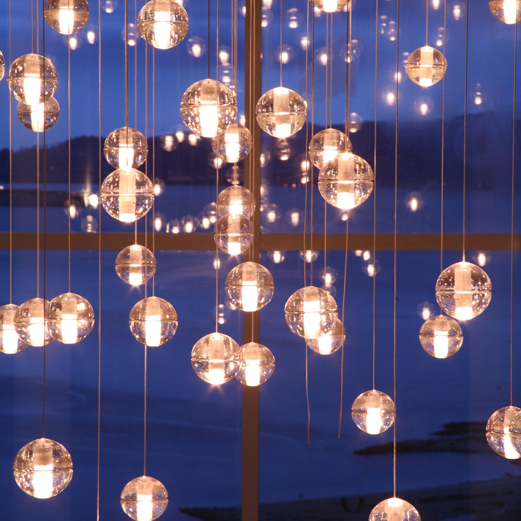 Ball Crystal Pendant Light
