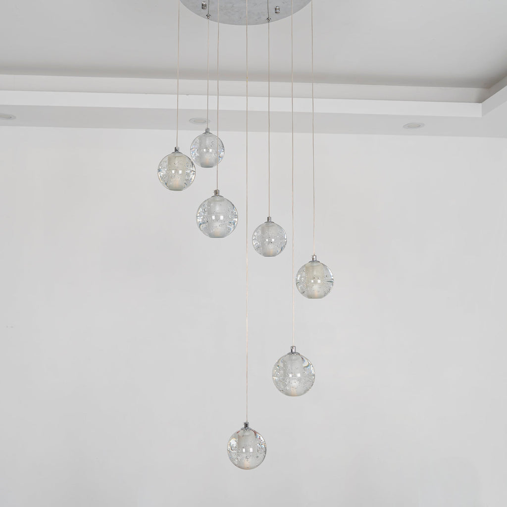 Ball Crystal Pendant Light