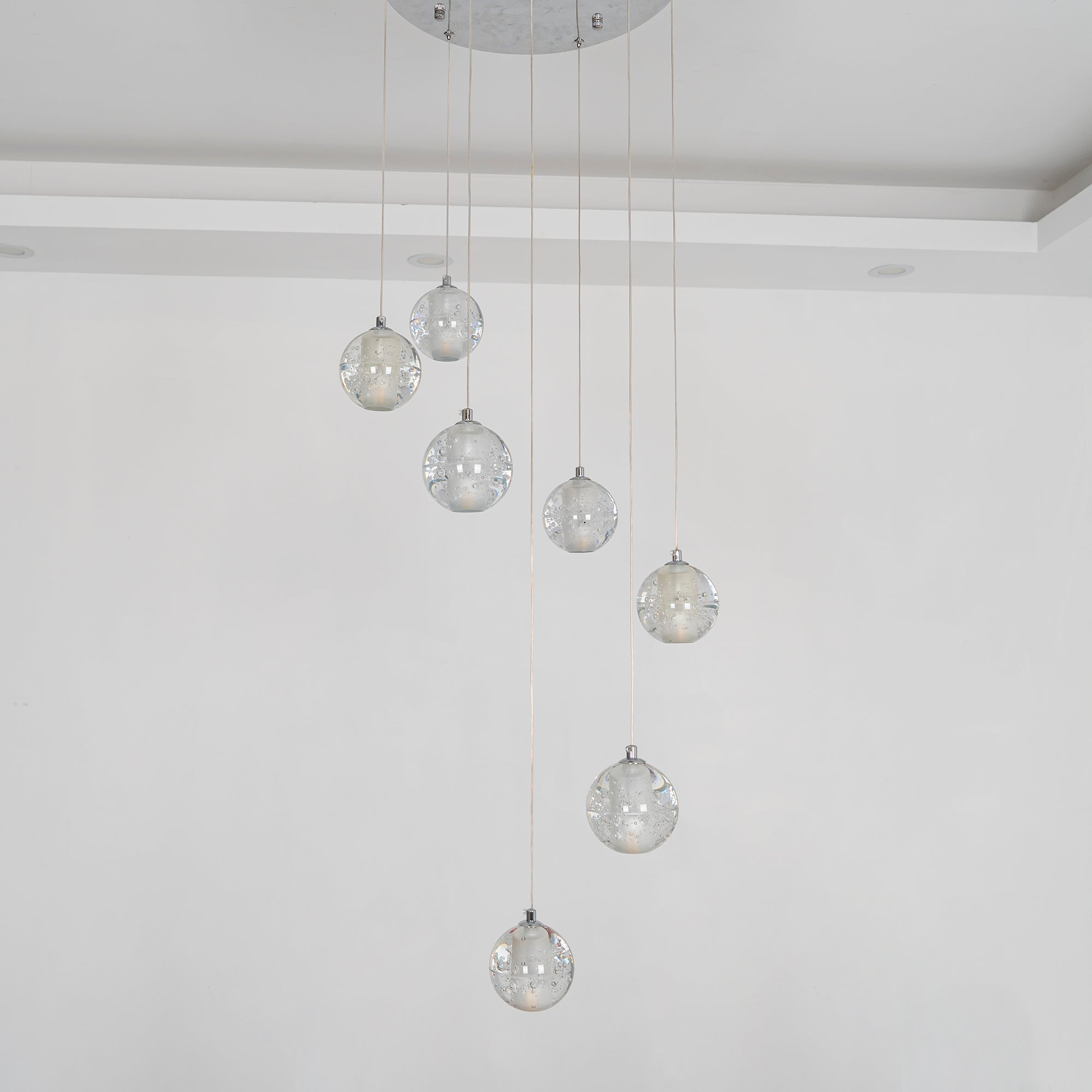 Ball Crystal Pendant Light
