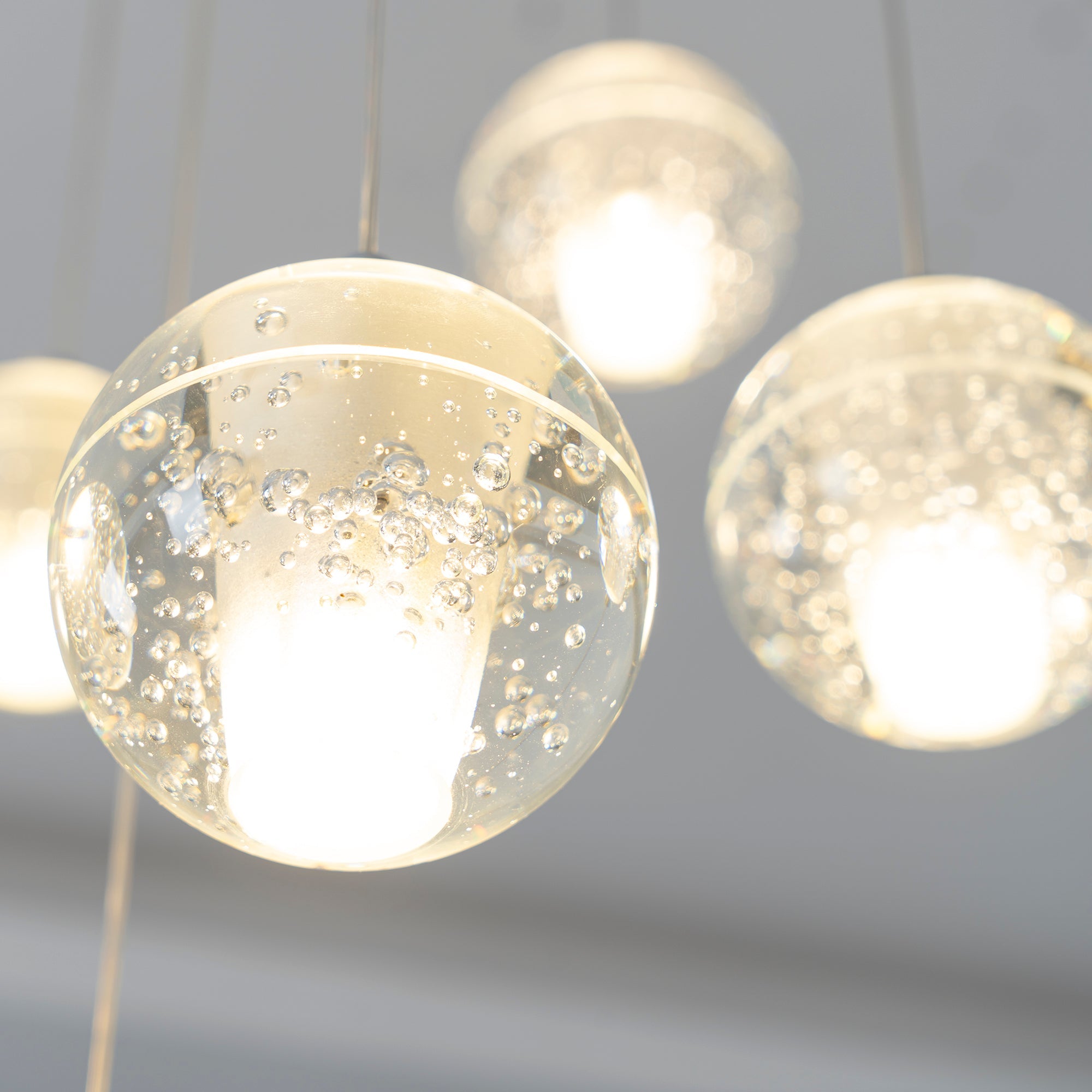 Ball Crystal Pendant Light