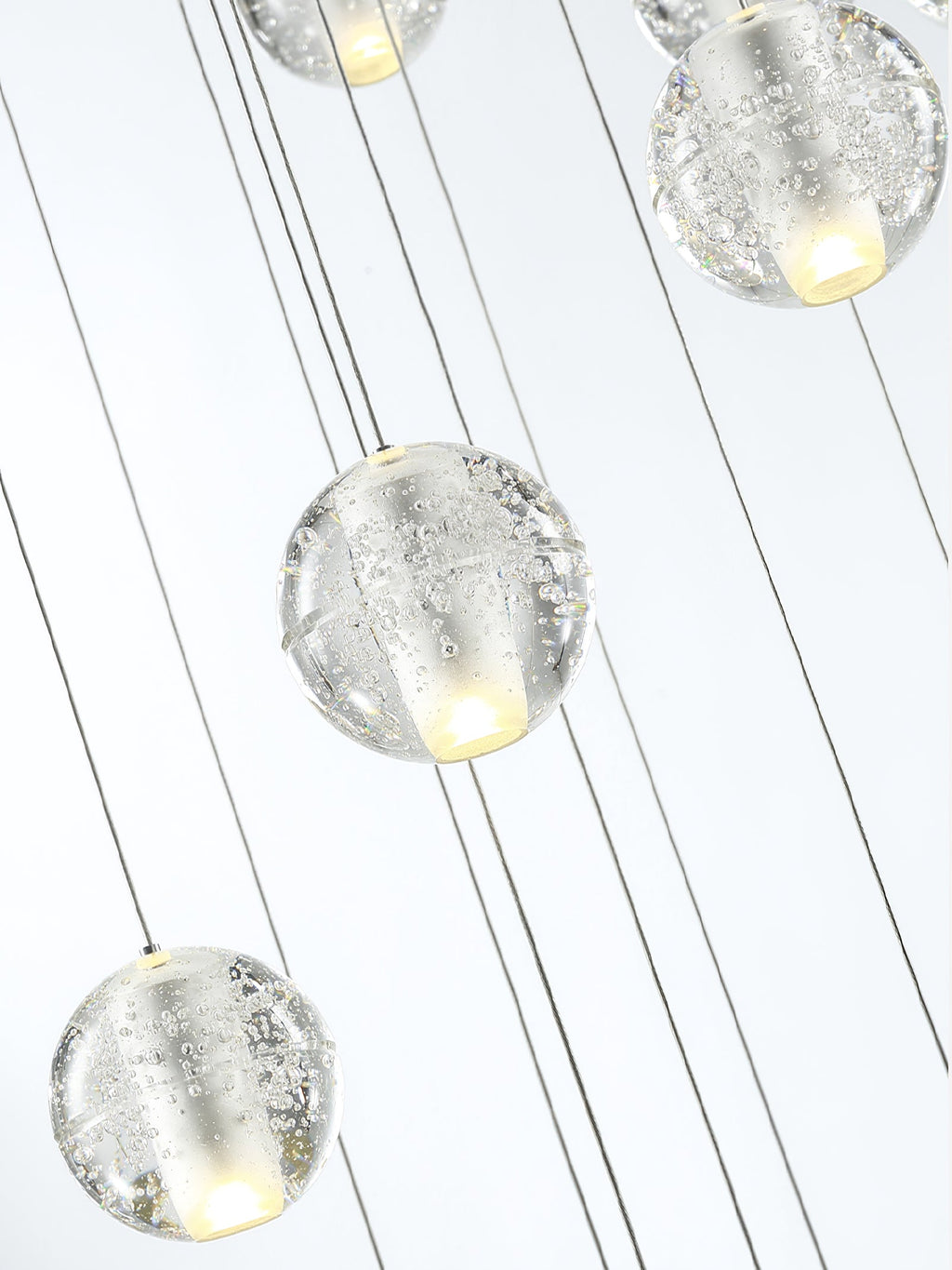 Ball Crystal Pendant Light