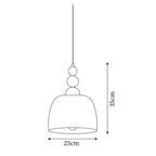 Bon Ton Plug In Pendant Lamp