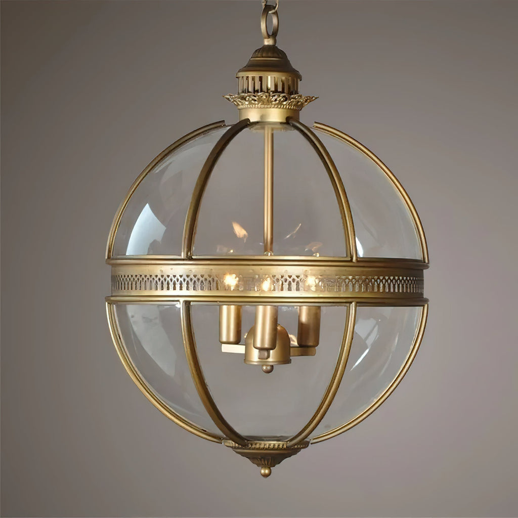 Edward Retro Pendant Light Glass