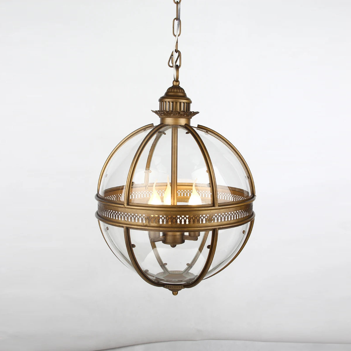 Edward Retro Pendant Light Glass