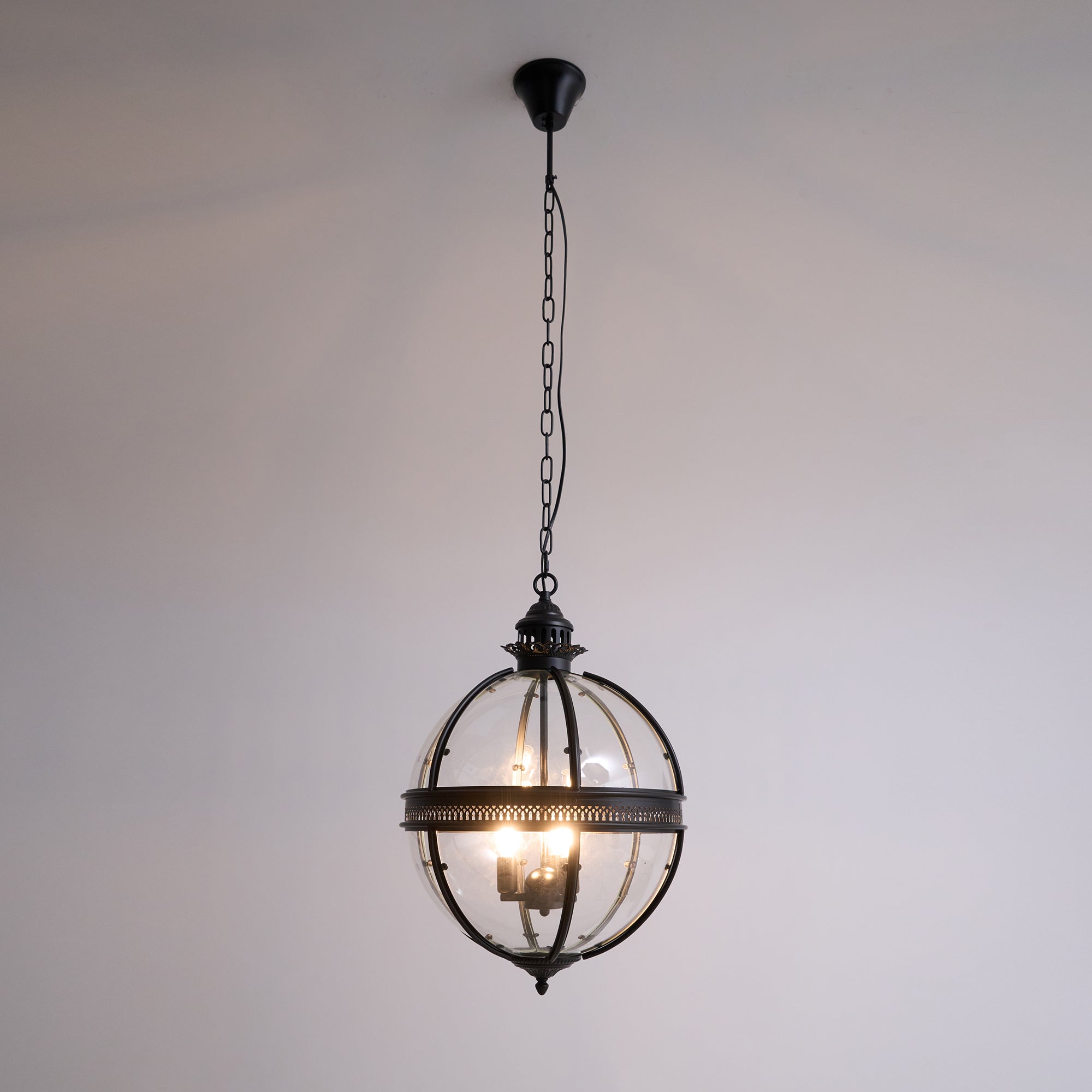 Edward Retro Glass Pendant