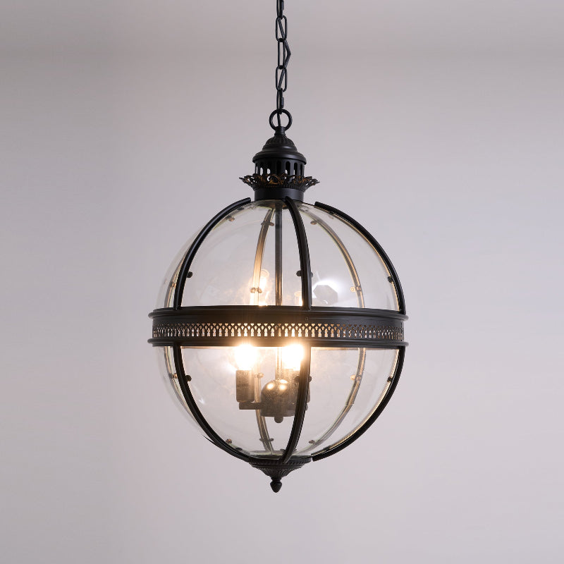 Edward Retro Pendant Light Glass