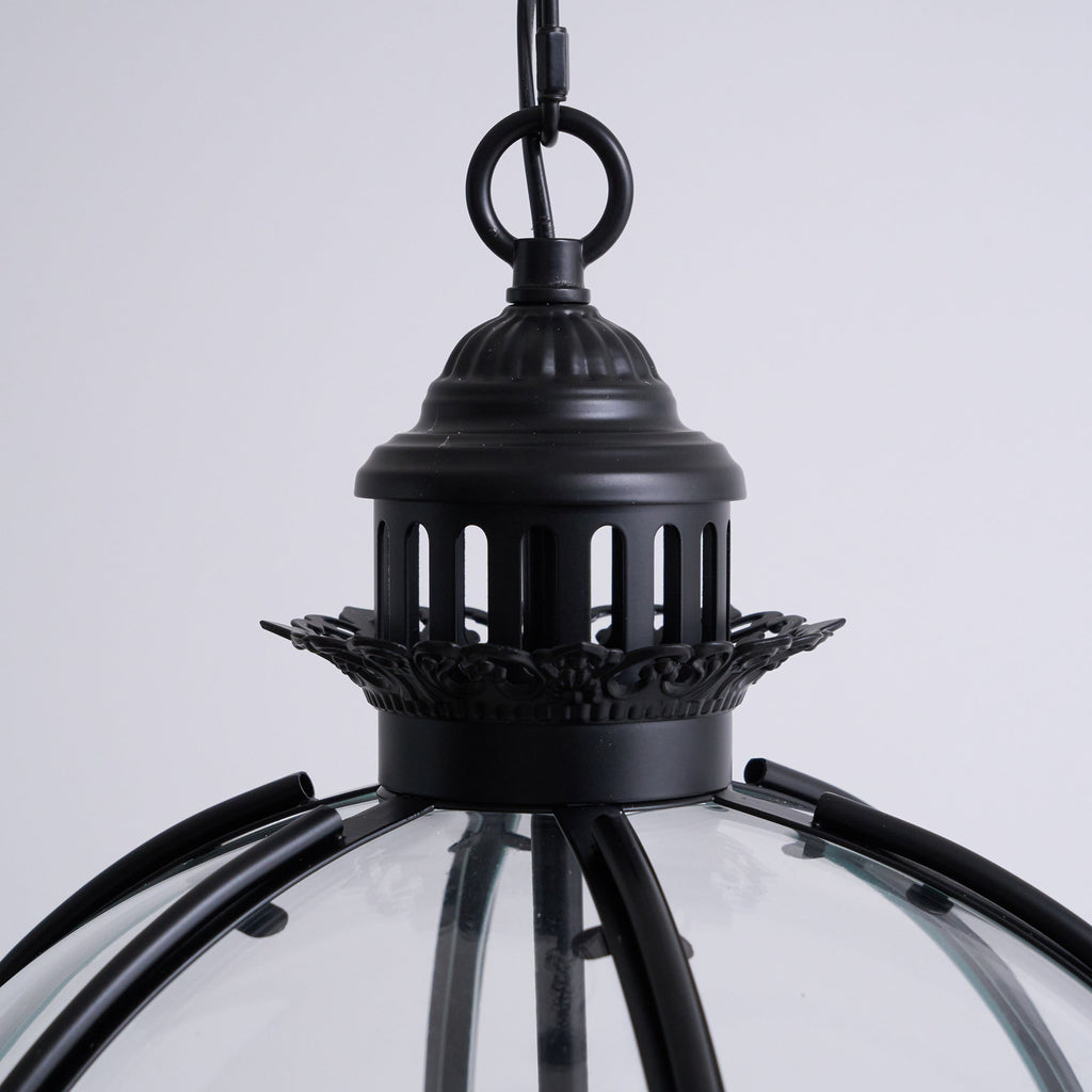 Edward Retro Pendant Light Glass