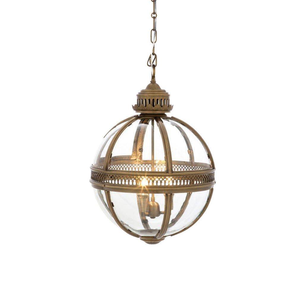 Edward Retro Glass Pendant