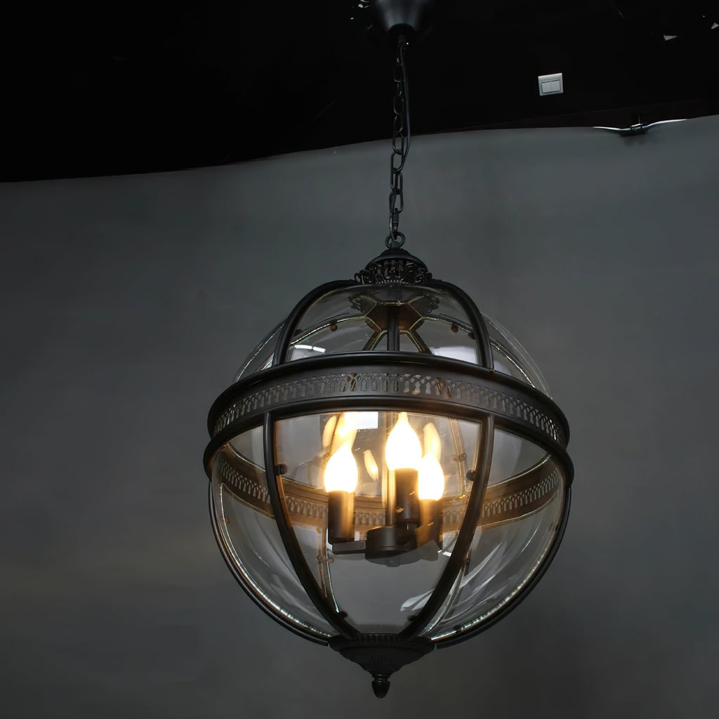Edward Retro Glass Pendant