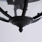 Edward Retro Pendant Light Glass