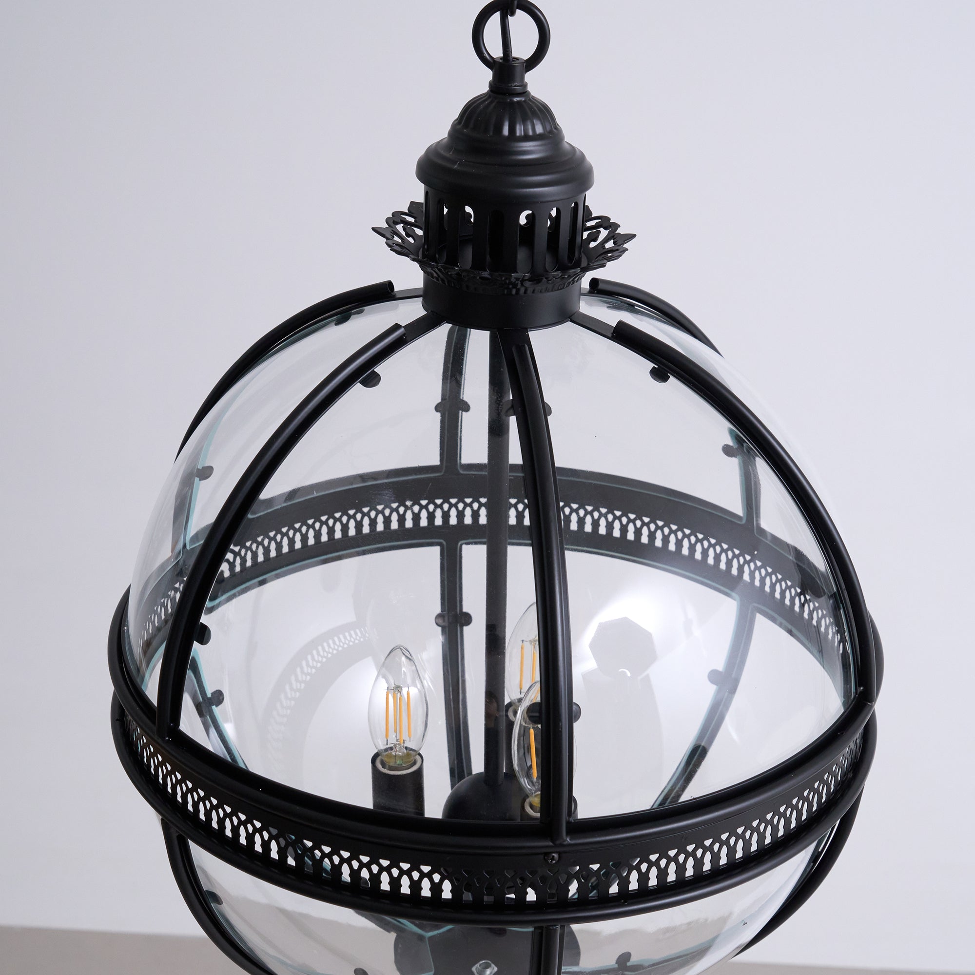 Edward Retro Pendant Light Glass