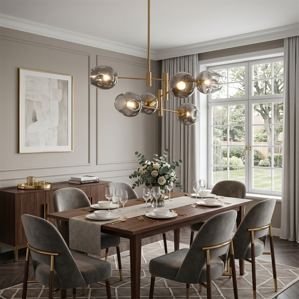 Branch Optical Chandelier