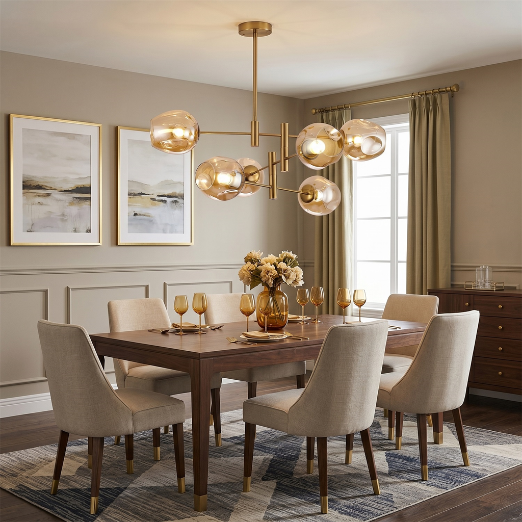 Branch Optical Chandelier