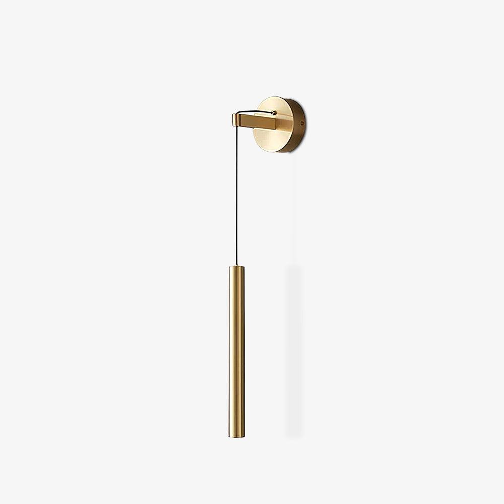 Cecilia Indoor Wall Sconce in Brass Lines