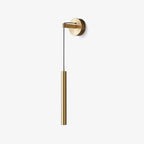Cecilia Indoor Wall Sconce in Brass Lines