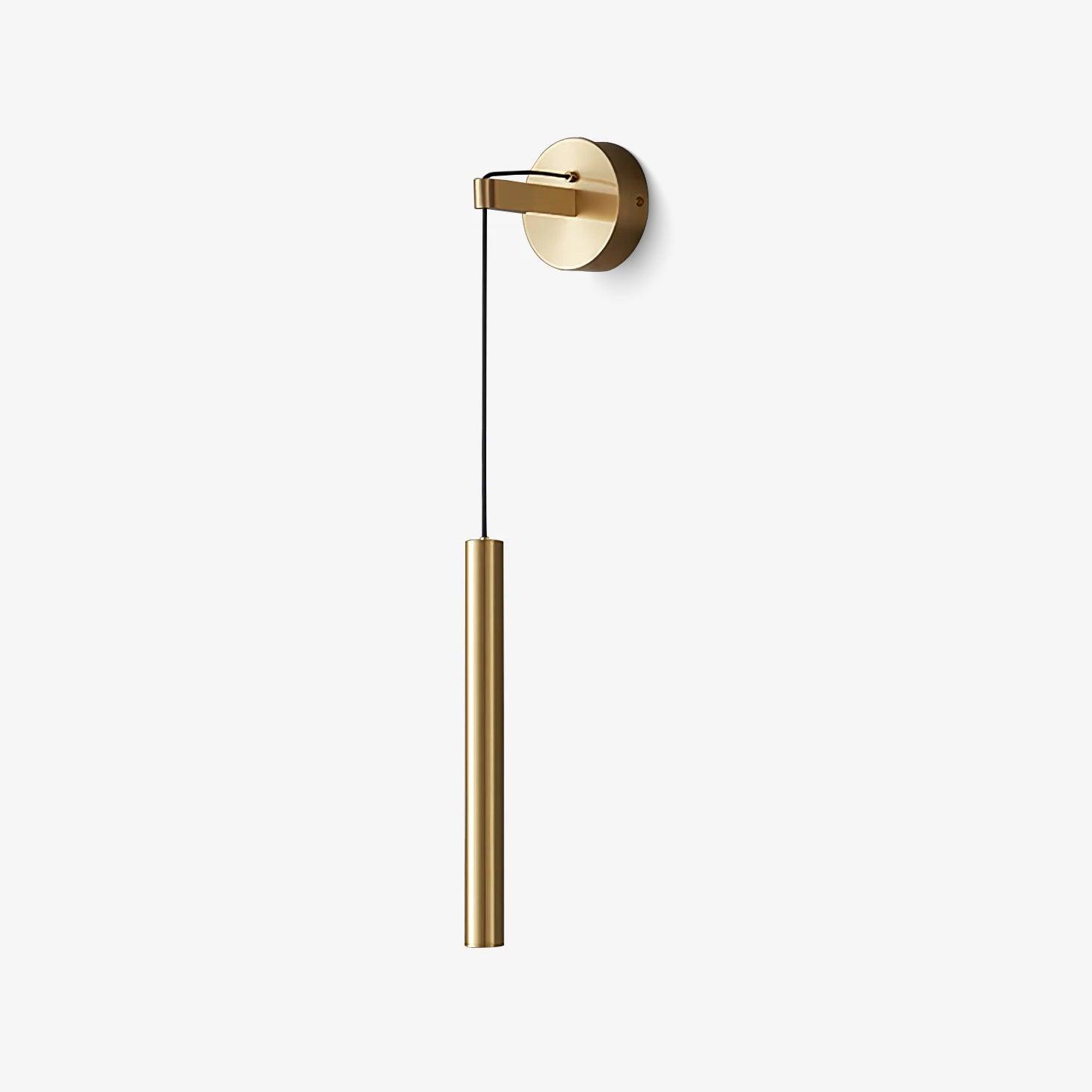 Cecilia Indoor Wall Sconce in Brass Lines