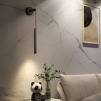 Cecilia Indoor Wall Sconce in Brass Lines