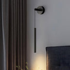Cecilia Indoor Wall Sconce in Brass Lines