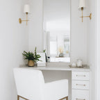 Theodore Wall Lamp Brass Fabric