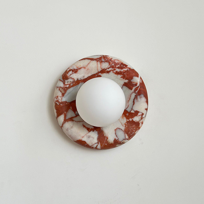 Hako Marble Indoor Wall Sconce