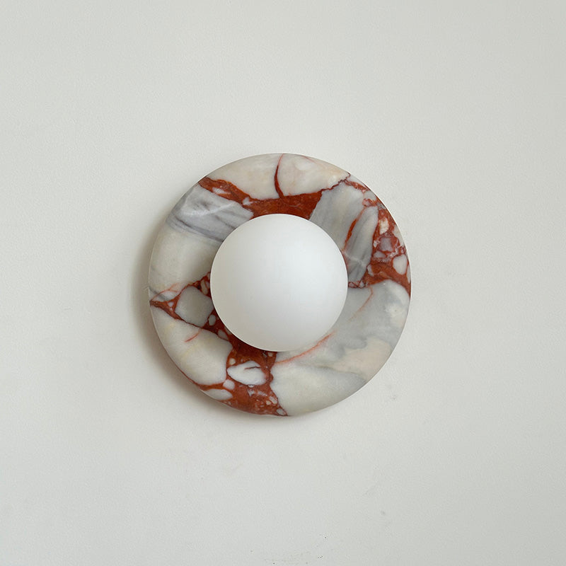 Hako Indoor Wall Lamp in Marble