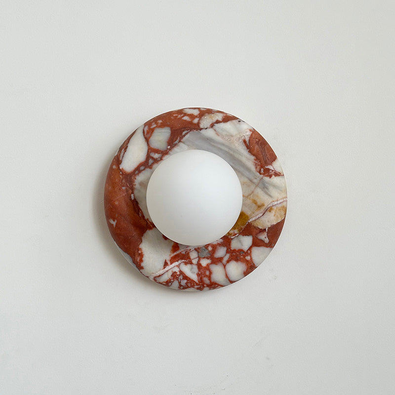 Hako Indoor Wall Lamp in Marble