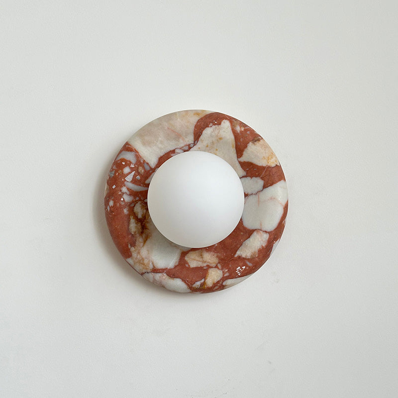 Hako Marble Indoor Wall Sconce