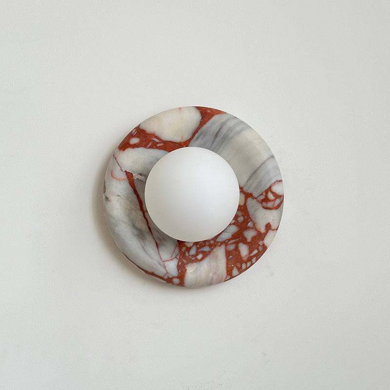 Hako Indoor Wall Lamp in Marble